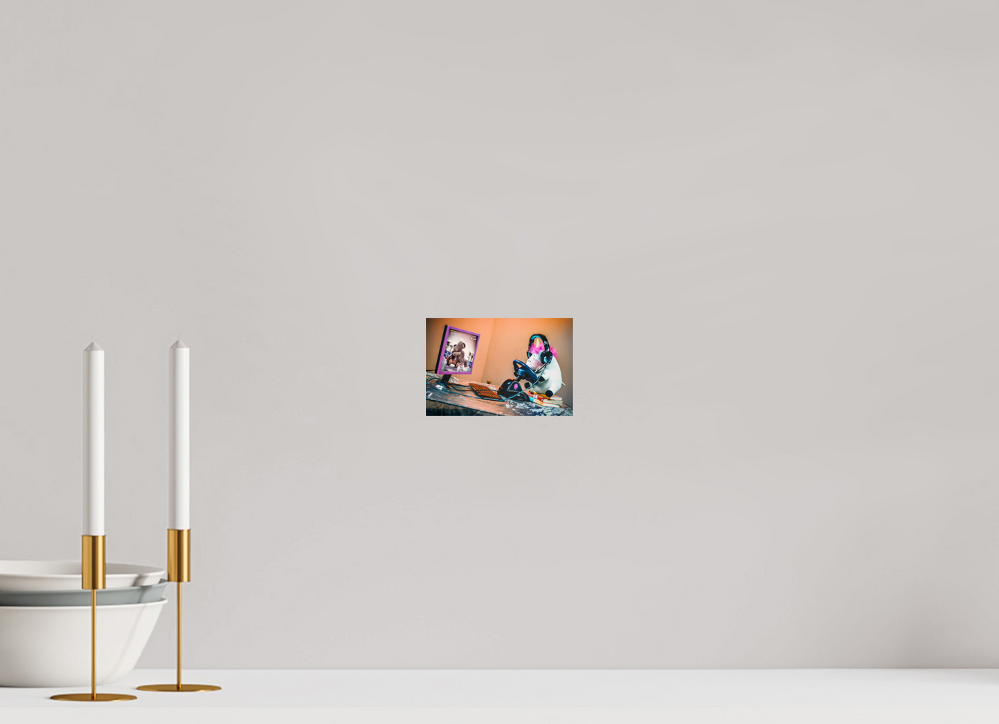 15 x 10 cm, Photo Print On Fuji Crystal DP II A Gaming Unicorn