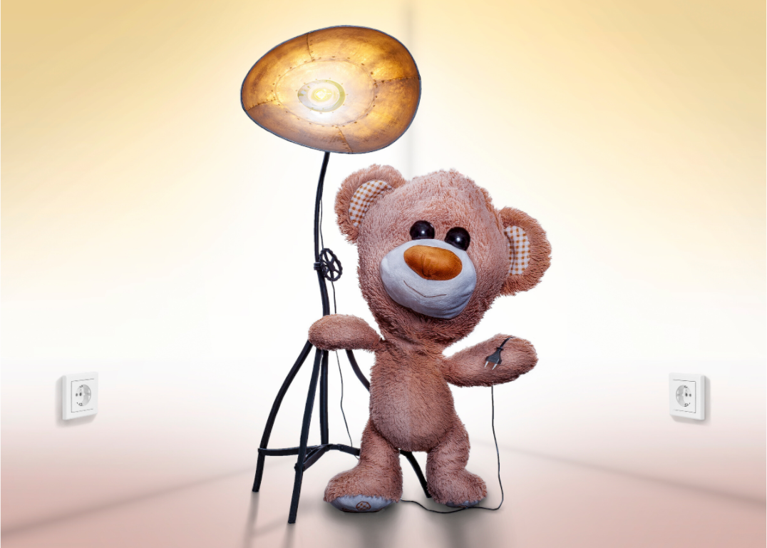 Main image A Teddybear and a Magic Lamp
